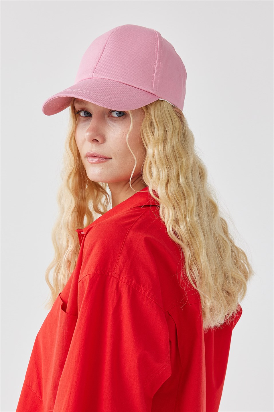 Pink Basic Cap