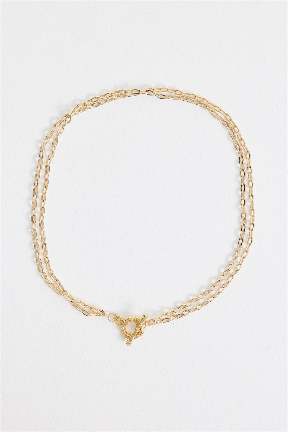 Gold Snow Necklace