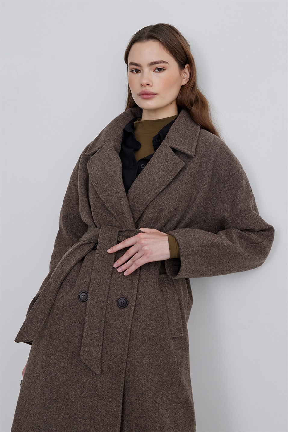 Double Breasted Cachet Coat