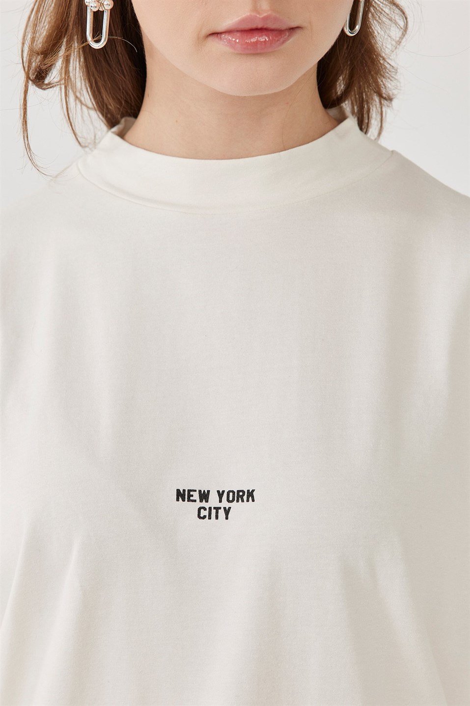New York City Pamuklu Tişört