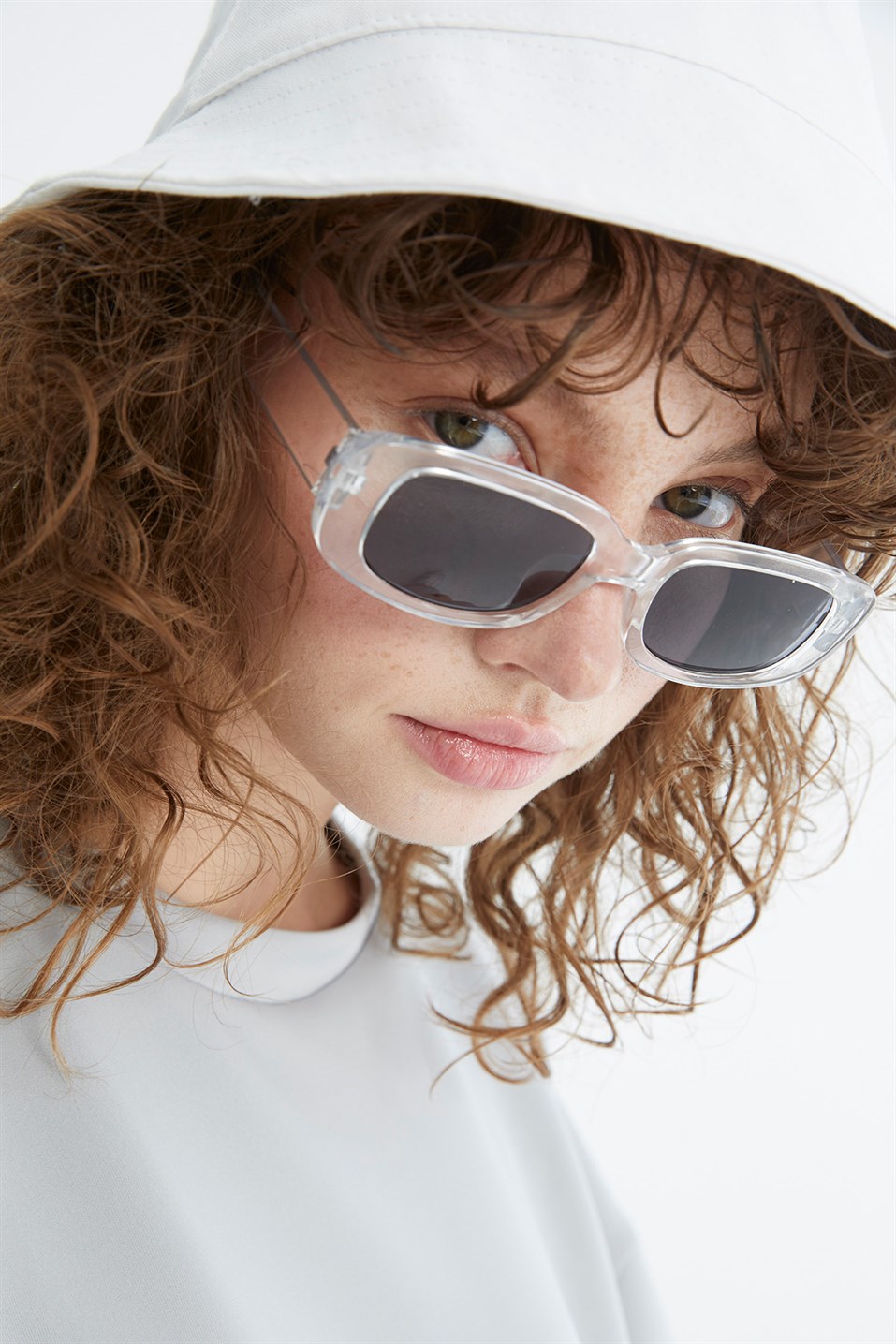 Transparent Classic Sunglasses