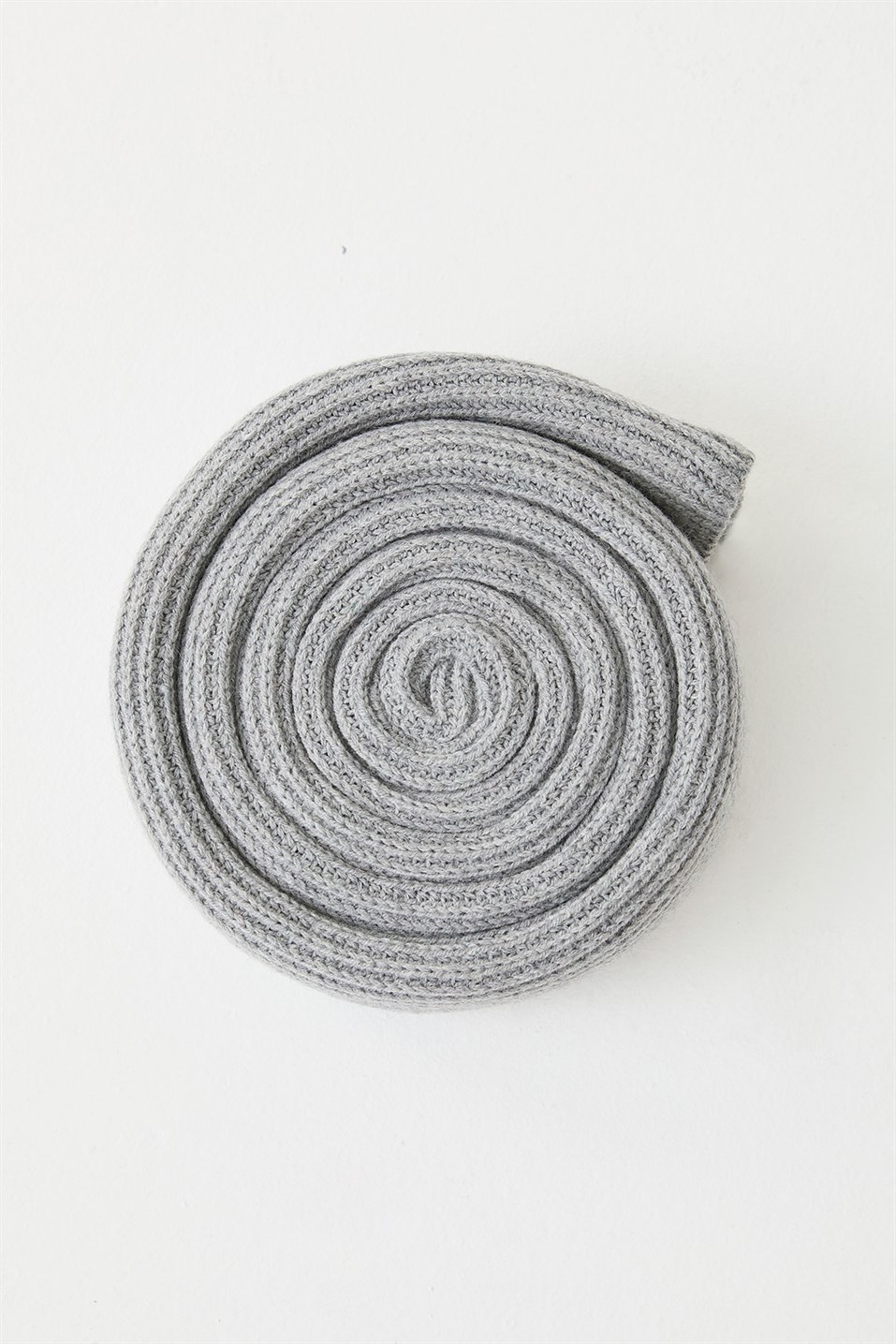 Grey Knitwear Scarf