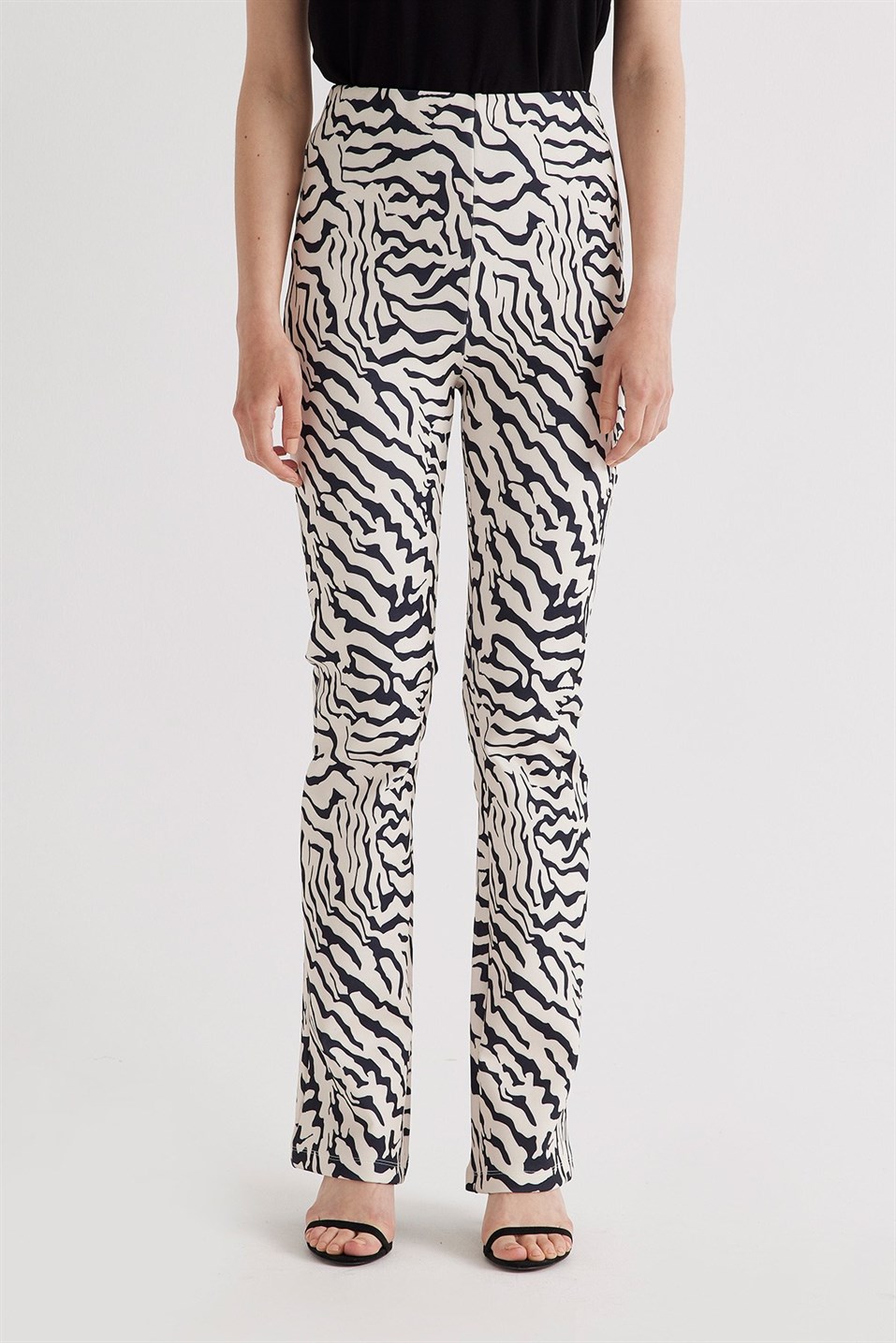 Zebra Desenli Pantolon